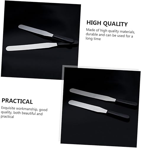 Miniatura 2 de Espátula de crema para glaseado de tartas, raspador de decoración de tartas, herramienta de raspador de tartas, herramienta de mezcla de queso