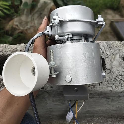 Liga De Alumínio 500 W/1000 W Turbina Gerador Hidroelétrico 220 V 50 Hz Sem Base De Montagem Sliver