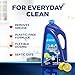 Finish Gel Liquid Dishwasher Detergent, Advanced Deep Cleaning Power Dish Soap, Fights Tough Stains, Dishwasher Soap, Plastic-Free & Septic Safe Dish Detergent, Lemon Scent, 75oz