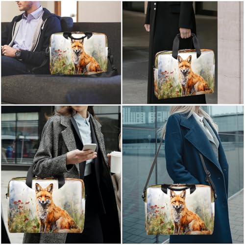 Maletín para portátil 15.6-16 pulgadas con diseño animal miniatura 2