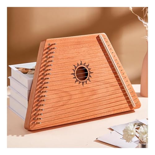 Strumento versatile: l'arpa a lira non è adatta solo per i principianti, ma offre anche una vasta gamma di possibilità musicali per musicisti più avanzati. Con 19 corde, puoi sperimentare diverse tecniche di gioco e creare una varietà di belle melodie e armonie.