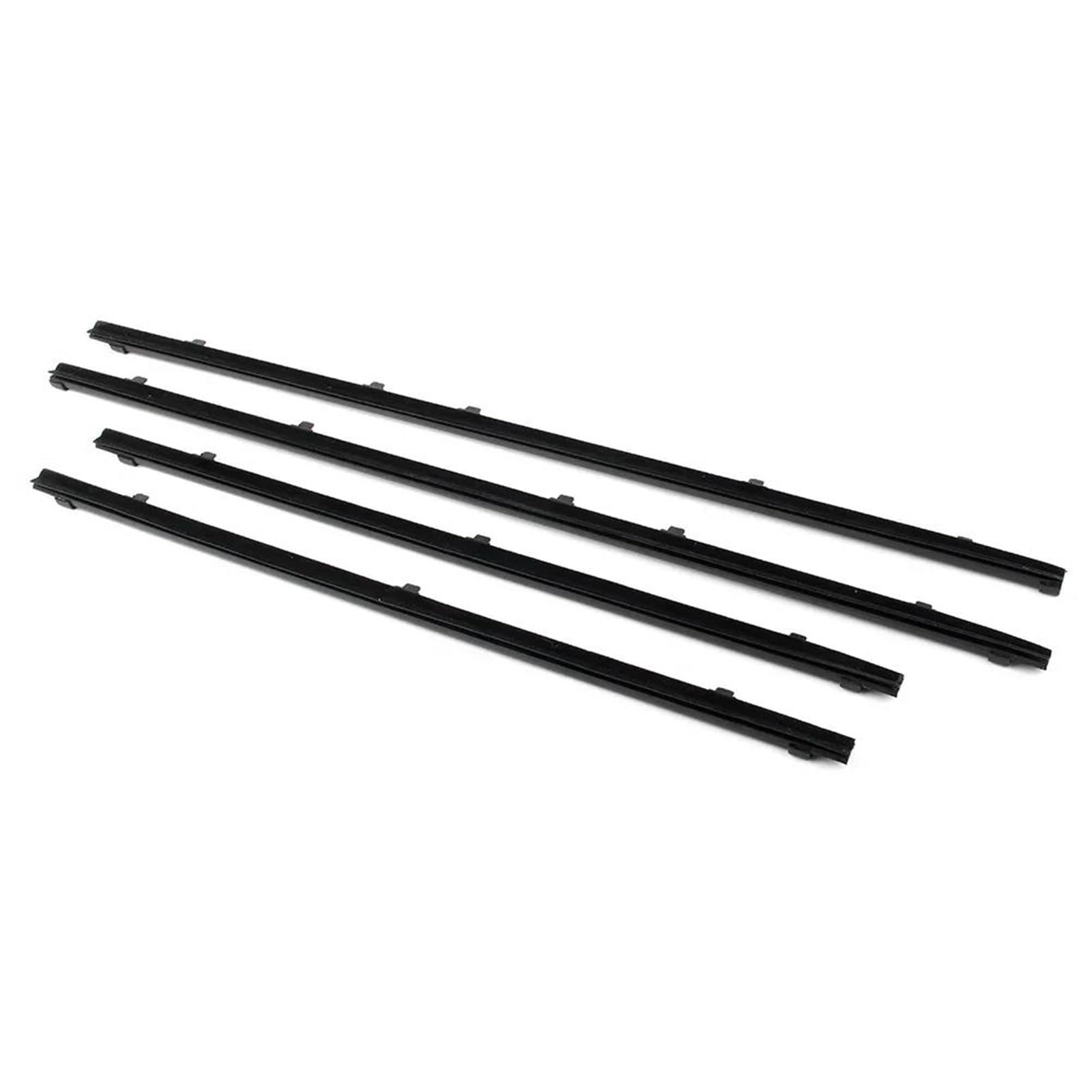 4 Pieces 68210-89106 Outside Window Rubber for Hilux LN85 LN90 Pickup 1989-1995 Weatherstrip Protect Glass Seal