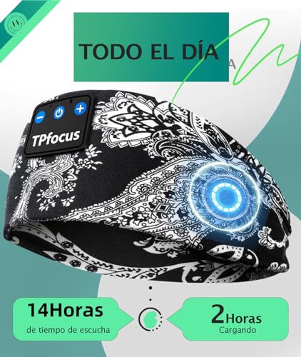 TPfocus Cuffie per Dormire Bluetooth 5.2 Regalo