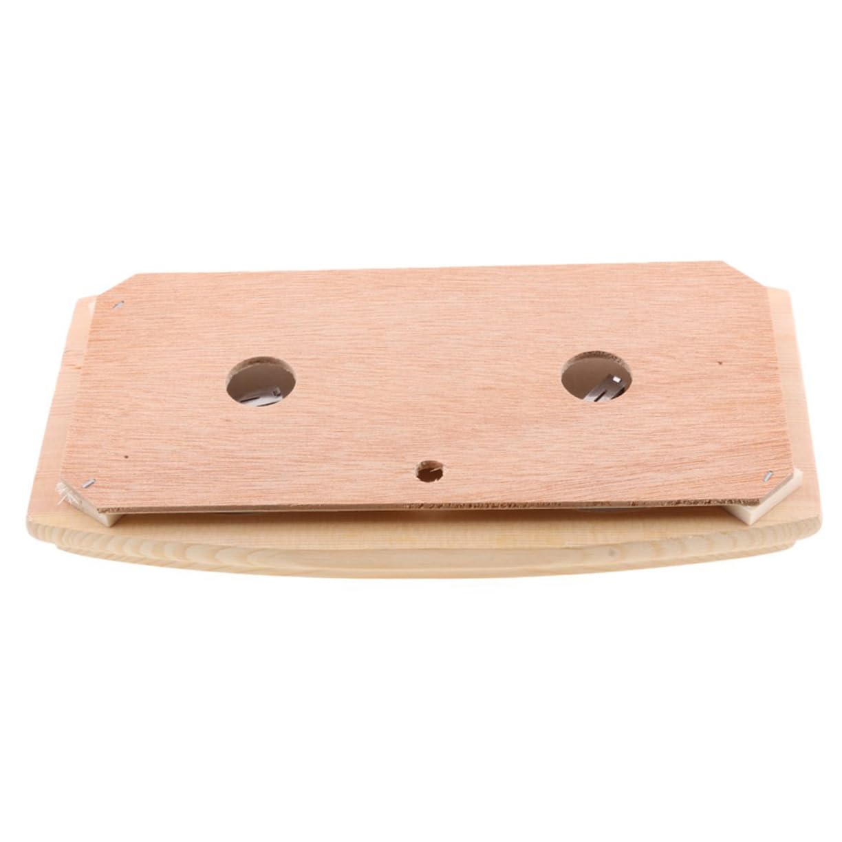 UKCOCO Termometro Igrometro in Legno Misuratore Di Temperatura e Umidità Display Separato Scala Leggibile Per Sauna e Terrari Celsius