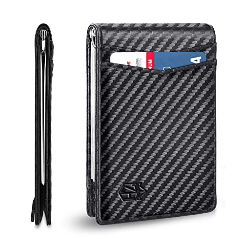Zitahli Slim Wallets for Men RFID Money Clip Wallet Men s Front Pocket Minimalist Wallet