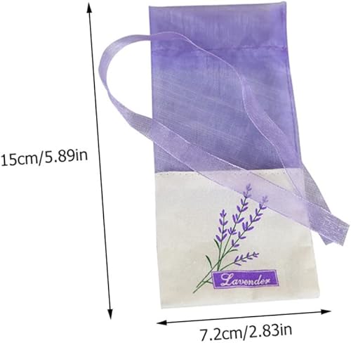 Miniatura 8 de 22 bolsas de lavanda para regalo, bolsas de regalo transparentes con aromas frescos, bolsas de regalo con cordón, bolsas de regalo para fiesta de