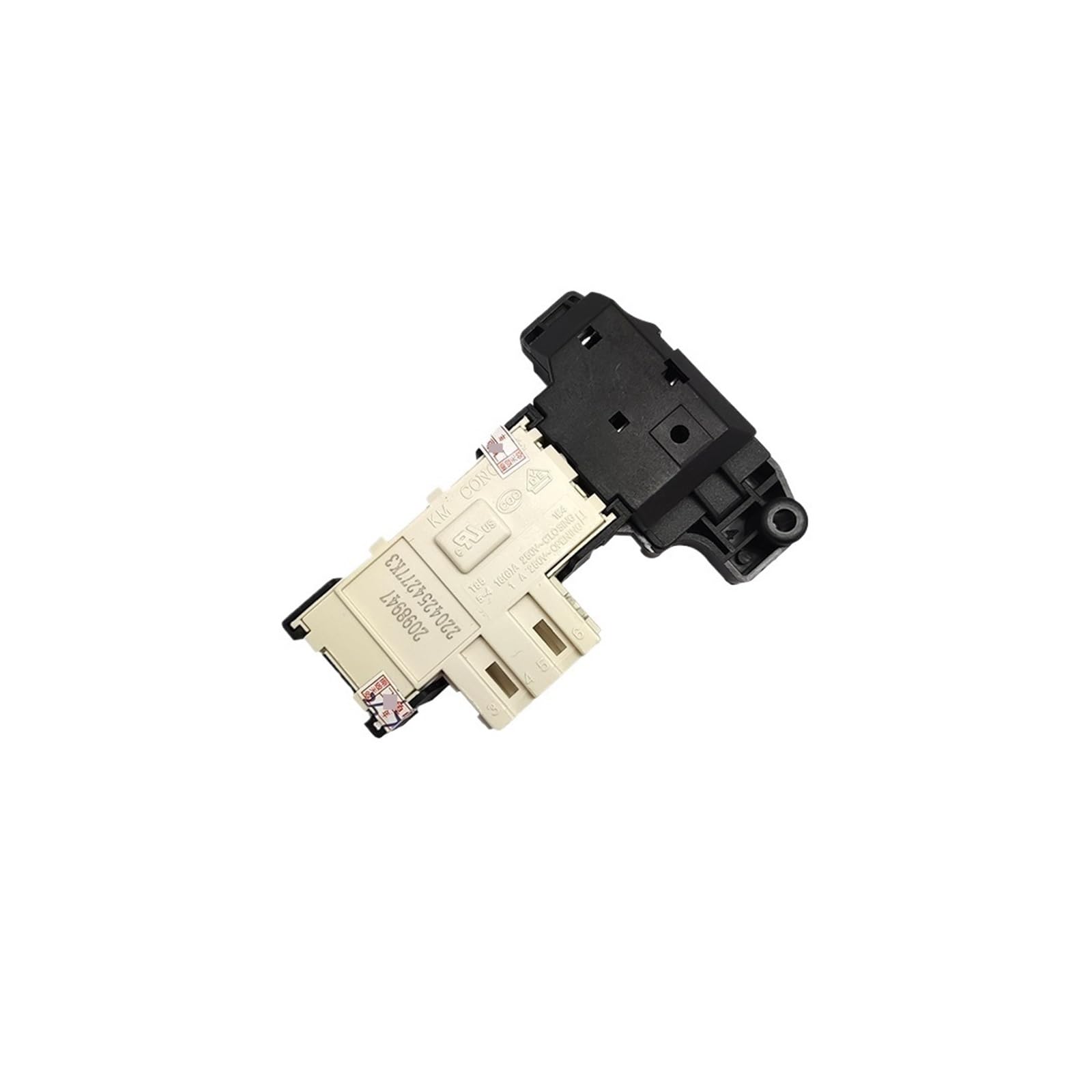 Cerradura de Puerta de Lavadora 2098947 Compatible con Interruptor de Bloqueo de Puerta de Lavadora de Tambor Rongsheng Hisense 2204254277K3