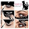 Cat-Eyeliner-Stencils20-Sets-2-in-1-Eye-Makeup-Tool-Kit-Smoky-Eyeliner-Stencil-Pads-Eyeshadow-Applicators-Eyeliner-Template-Plate Cat Eyeliner Stencils,20 Sets 2-in-1 Eye Makeup Tool Kit Smoky Eyeliner Stencil Pads Eyeshadow Applicators Eyeliner Template Plate