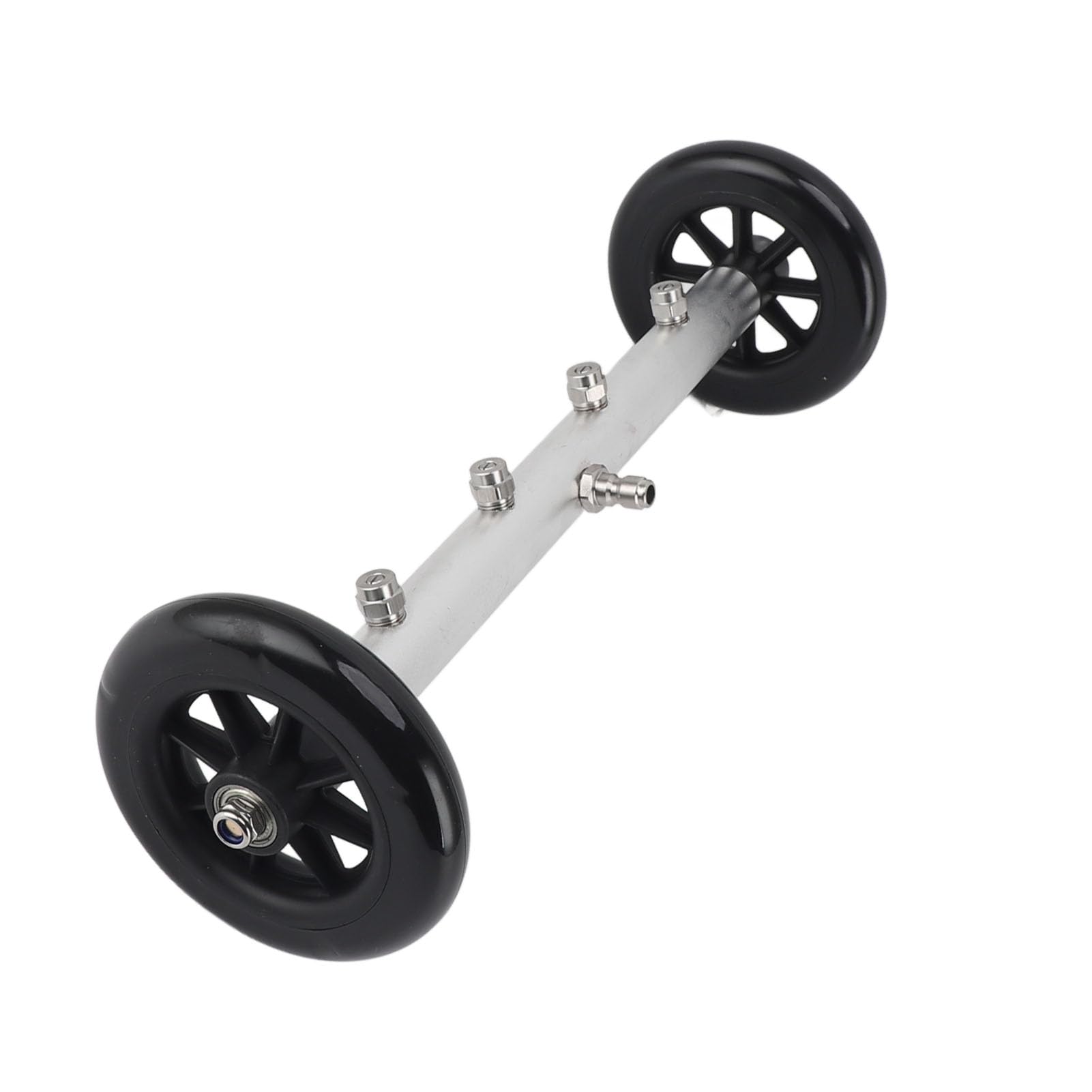 BusoTh Undercarriage Cleaner, Surface Cleaner for Pressure Washer High Pressure 16 In 4000PSI Water Broom for Truck SUV Trailer, Underbody Car Wash Water Broom Tool with Extension Rod