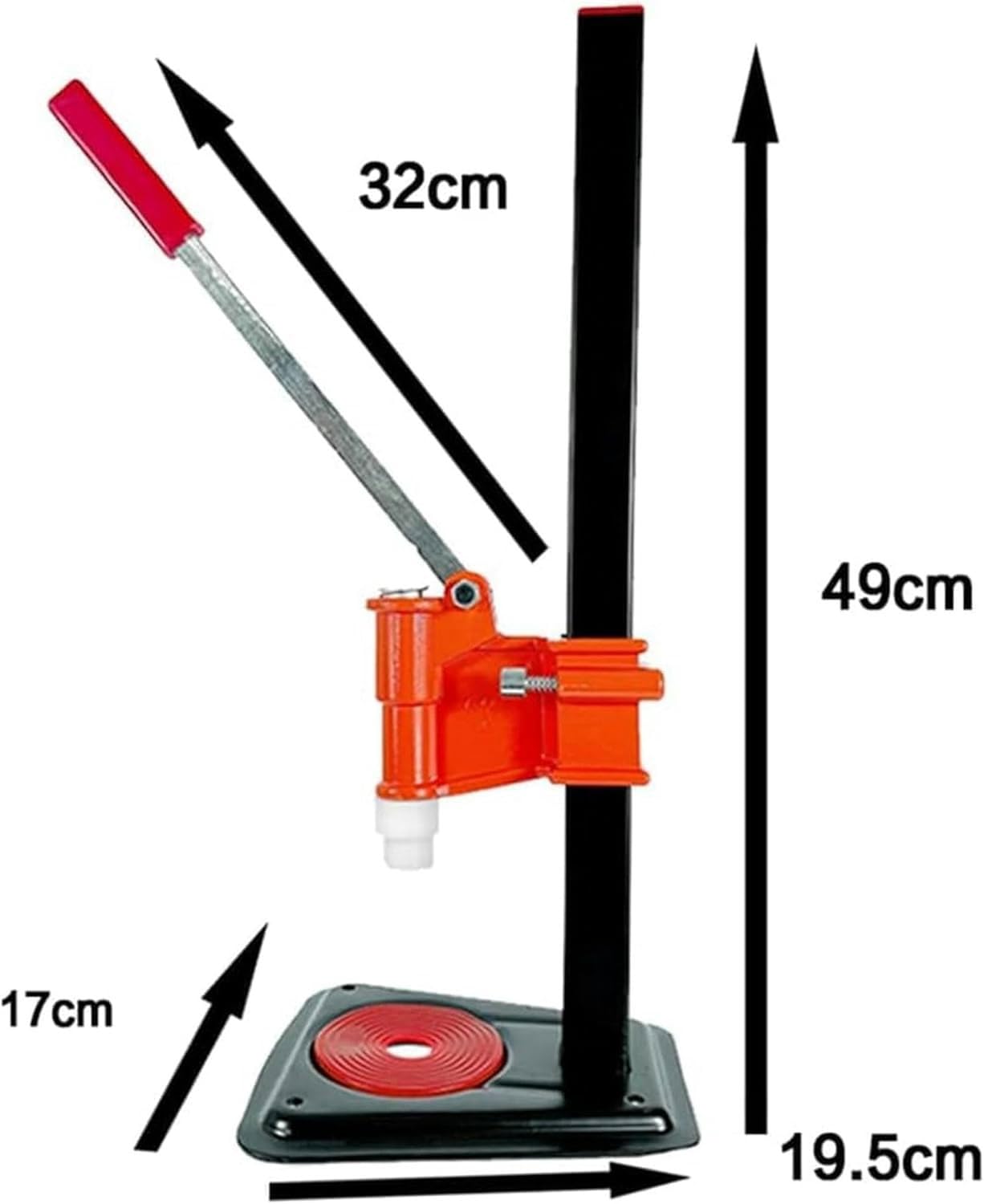 Máquina taponadora de perfume, tapadora manual de acero inoxidable para botellas de 13 a 15 mm, herramienta de sellado de perfume ajustable en altura, aplicador de tapa abatible para botellas de