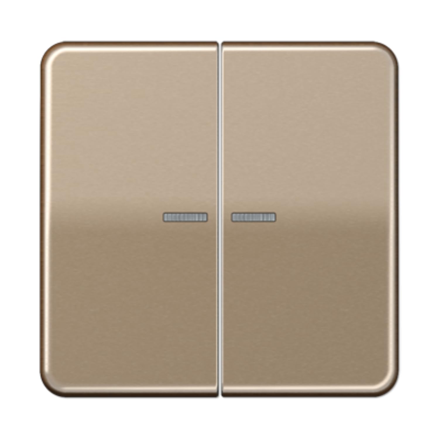 Touche KNX RF 2 phases CD JUNG commande radio bidirectionnelle éclairage et volets roulants