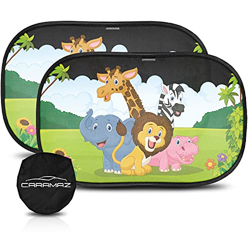 Parasol Coche Infantil con protecci&oacute;n UV - Autoadhesivo, para Proteger del Sol a beb&eacute;s y...