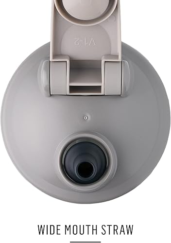 Miniatura 6 de BlenderBottle Strada Shaker Cup - Botella de agua aislada de acero inoxidable con batidor de alambre (24 onzas) y popotes de silicona reutilizables