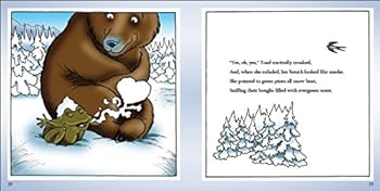 Hardcover Blue Bear and Snow Toad Book