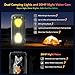 Blackview BV7300 Rugged Phone, 15000mAh/45W, Dual 800LM Camping Light, Night Vision Camera, 18GB+256GB/2TB Rugged Smartphone Unlocked Gemini AI, 50MP+32MP+20MP, 6.67
