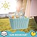 GRANNY SAYS Kids Bike Basket, Bicycle Bike Baskets for Kids, Small Wicker Basket for Bike, 9¾