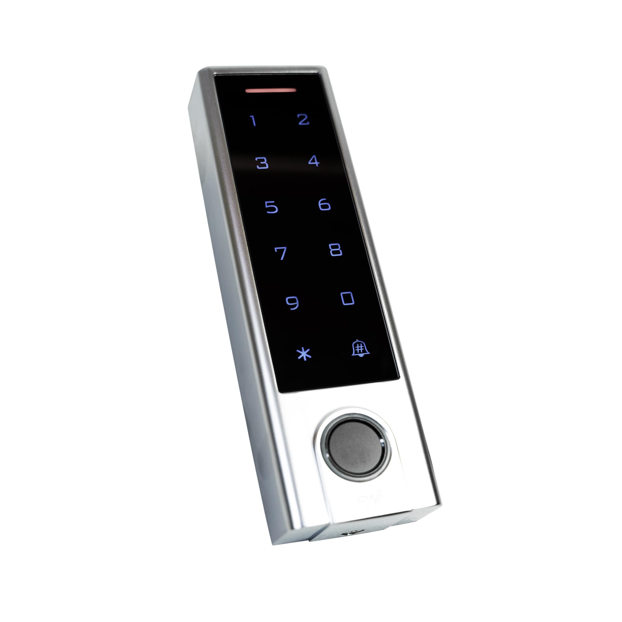 PNI Tastiera del controllo di accesso DK350 con Wi-Fi, carta di accesso, impronta digitale, PIN, tocco, IP66, applicazione di Tuya