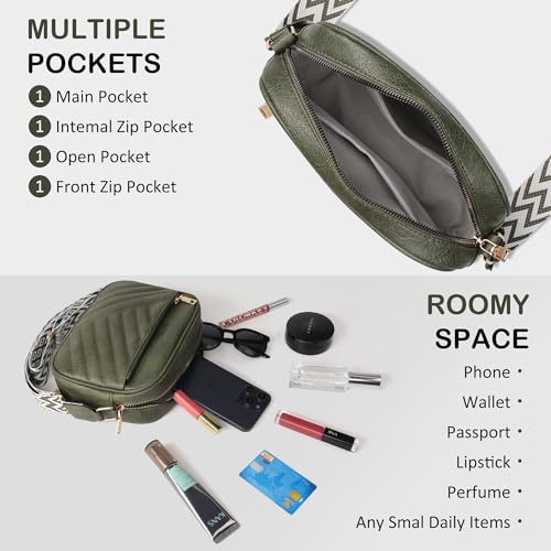 Image of TANTOMI Small Crossbody Bags for Women Trendy, Cell Phone Purses Wallet with 4 Card Slots, Small Purses with Adjustable Strap
