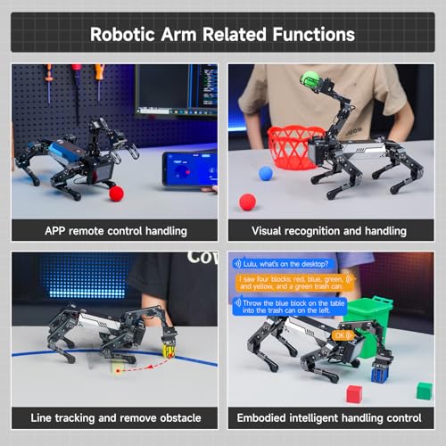Roboterhund avec reconnaissance visuelle et programmation Python - 3