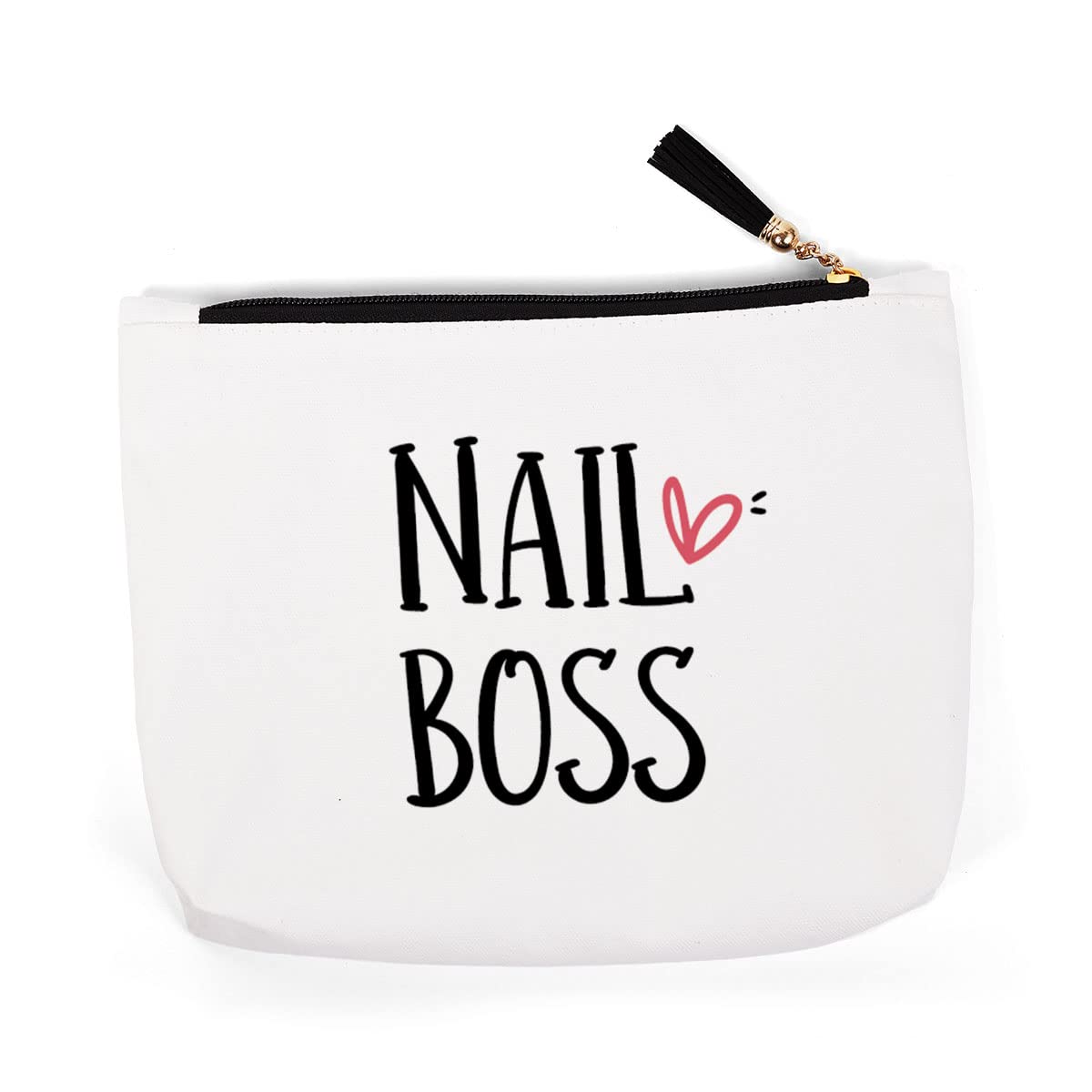 Nail Tech Gifts for Women, Nail Boss Gifts, Nail Artist Gift Beautician Gift Nail Tech Charm Manicurist Gift Graduation Nail Technician Christmas Birthday Gifts, Nail Boss Makeup Bag