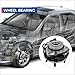 PAROD 2PCS 513188 Front Wheel Hub Bearing Assembly Fit for 04-07 Buick Rainier, 03-06 Chevy SSR,02-09 Trailblazer/GMC Envoy, 02-06 EXT/XL,04-05 XUV, 03-08 Ascender, 02-04 Bravada, 05-09 9-7x, w/ABS