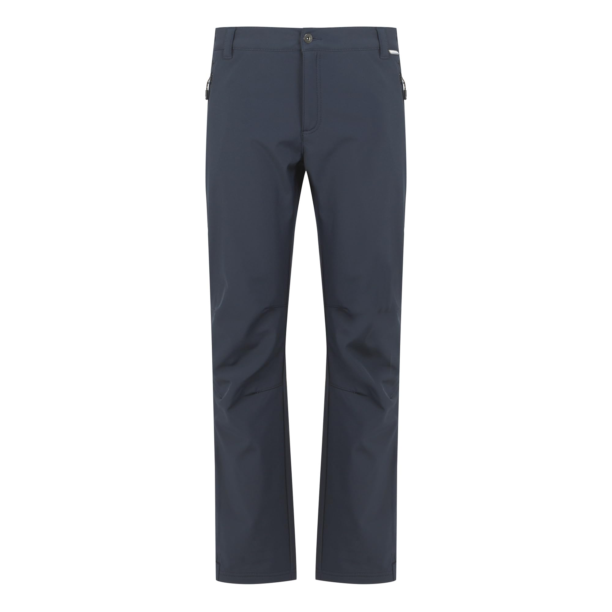 Pantaloni Da Trekking Regatta Uomo Geo II - Softshell, Impermeabili, Antivento, Blu Notte, 40W