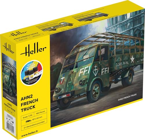 Maquette Camion Heller 35324 réplique historique AHN2 de collection à l'échelle 1:35