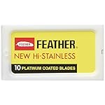 Feather Hi Stainless Double Edge Razor Blades - Pack of 30 B