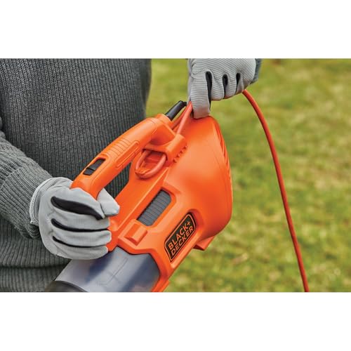 Black+Decker,Soffiatore Assiale 1850W - Vel Soffiaggio Fino A 190 Km/H, Design Leggero E Compatto . BEBL185-QS - 9