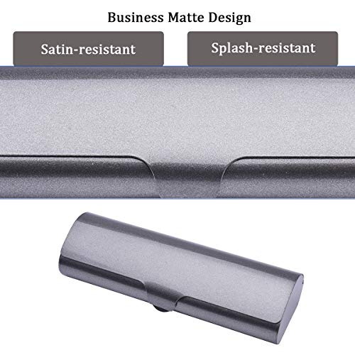 Philley Glasses Case Aluminum Ultra-Light Hard Myopia Eyeglasses Case (A-Gun Gery) #TOP2