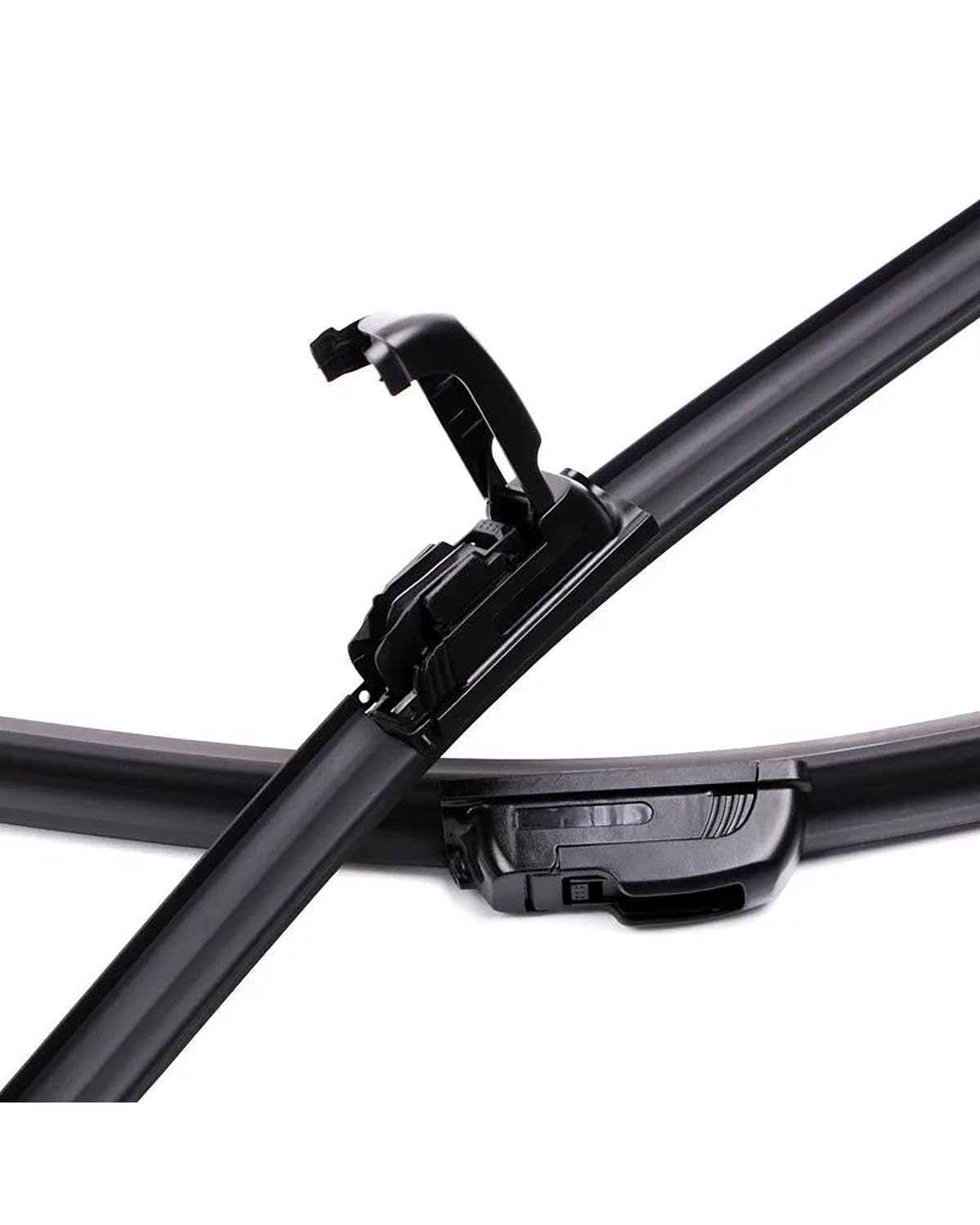 Para Suzuki para Swift Hatchback para MK2 2005-2017 limpiaparabrisas de coche tipo U goma suave sin marco sin soporte 21 "+ 18"