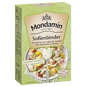 Mondamin Soßenbinder für Gemüse für Soßen ohne Klümpchen mit Gemüse und Kräutern 250 g 1 Stück