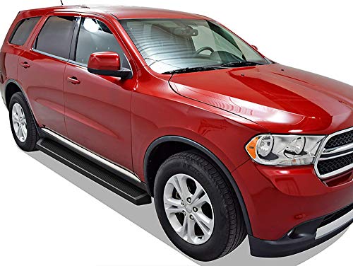 Estribos Tuxtreme Black para Dodge Durango 2004-2010 miniatura 2