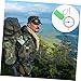 BESPORTBLE 1pc Portable Thumb Compass with Ruler Scale for Outdoor Navigation Directional Off Road Compass for Beginners for Hiking and Orienteering