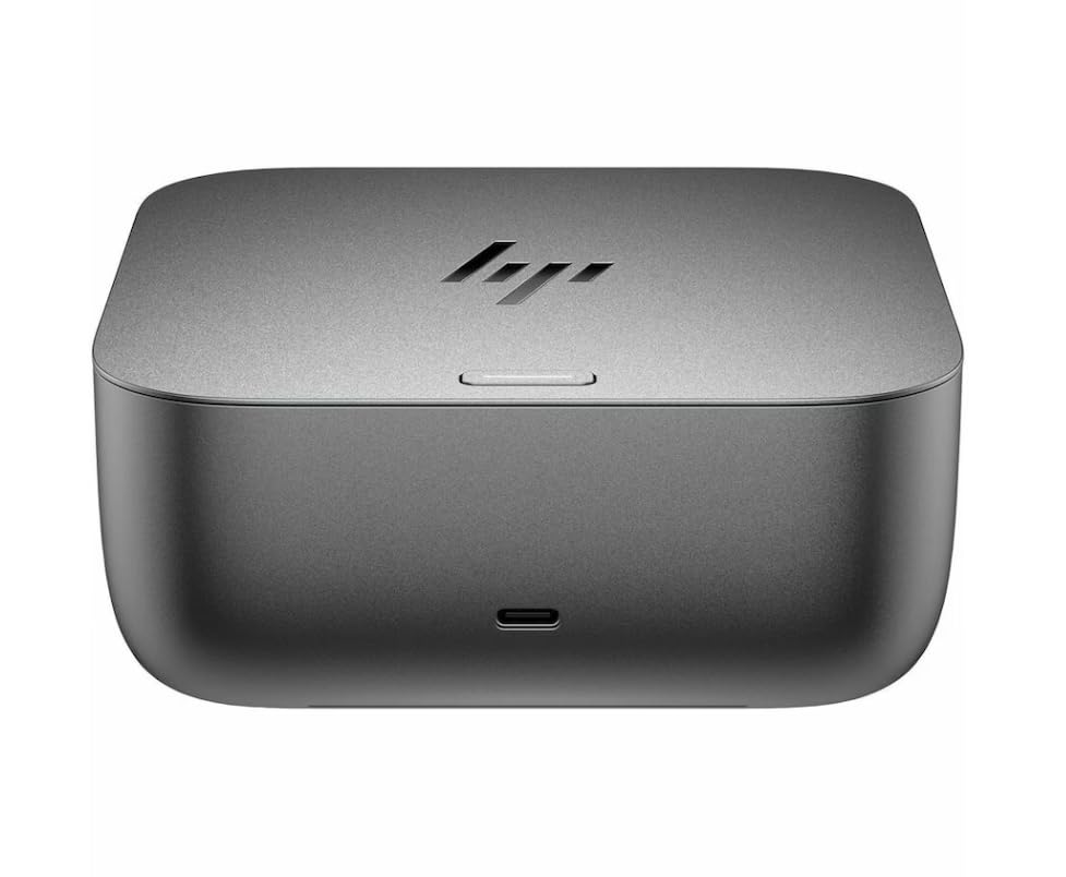 Image of HP 100W Thunderbolt 4 Dock Port Replicator Bundle with DKZ Hub (Universal Thunderbolt /USB-C Docking Station, Single Cable for Charging, Data Transfers to Any Brand Laptop)