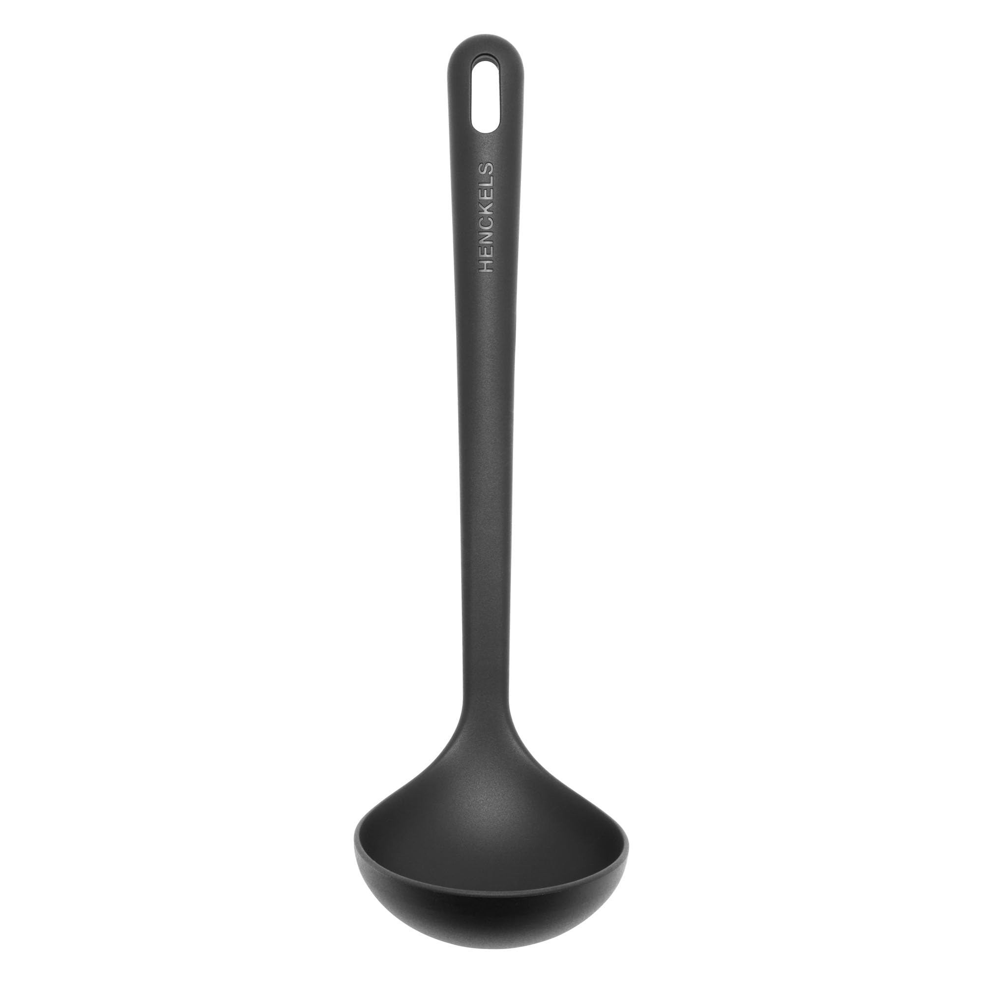 HENCKELS 1029999 - Utensilios de cocina de ónice de silicona, color negro