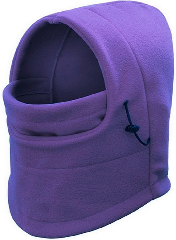 Unisex Outdoor Hiking Scarves Winter Warm Cap Cycling Thermal Fleece Balaclava Hooded Ski Neck Warmer