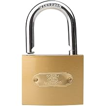 WXYZ Keyed Padlocks Brass Key Padlock, Cross Core Waterproof and Anti-Theft Security Lock, Used for Home School Locker Door Lock, 3 Keys Size 50x70mm