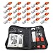 Produktbild ARLI RJ45 Netzwerk Werkzeug Set 20 Netzwerkstecker Netzwerk Stecker RJ-45 Modular Zugentlastung Knickschutz Einführhilfe AWG23 8 polig Plug Verlegekabel Cat7 Cat6a Cat6 Crimpzange Messer LSA Tester