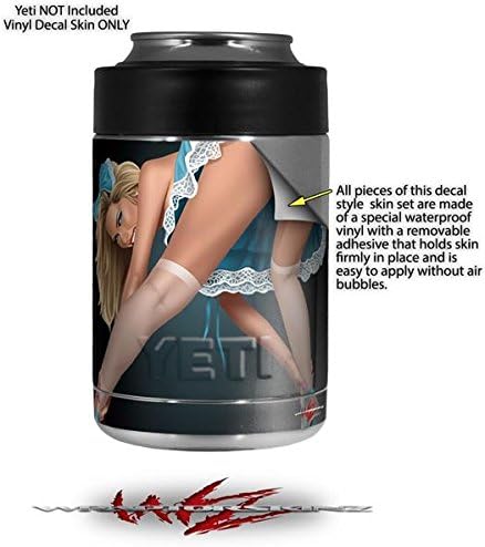 Miniatura 2 de Alice Pinup Girl - Calcomanía estilo adhesivo para Yeti Rambler Colster y RTIC Can (enfriador no incluido)