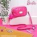 Barbie Messenger Bag for Girls, Shoulder Bag with Adjustable Strap