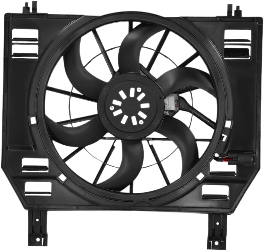 Engine Radiator Cooling Fan Assembly Compatible With 13 2018 LR036523