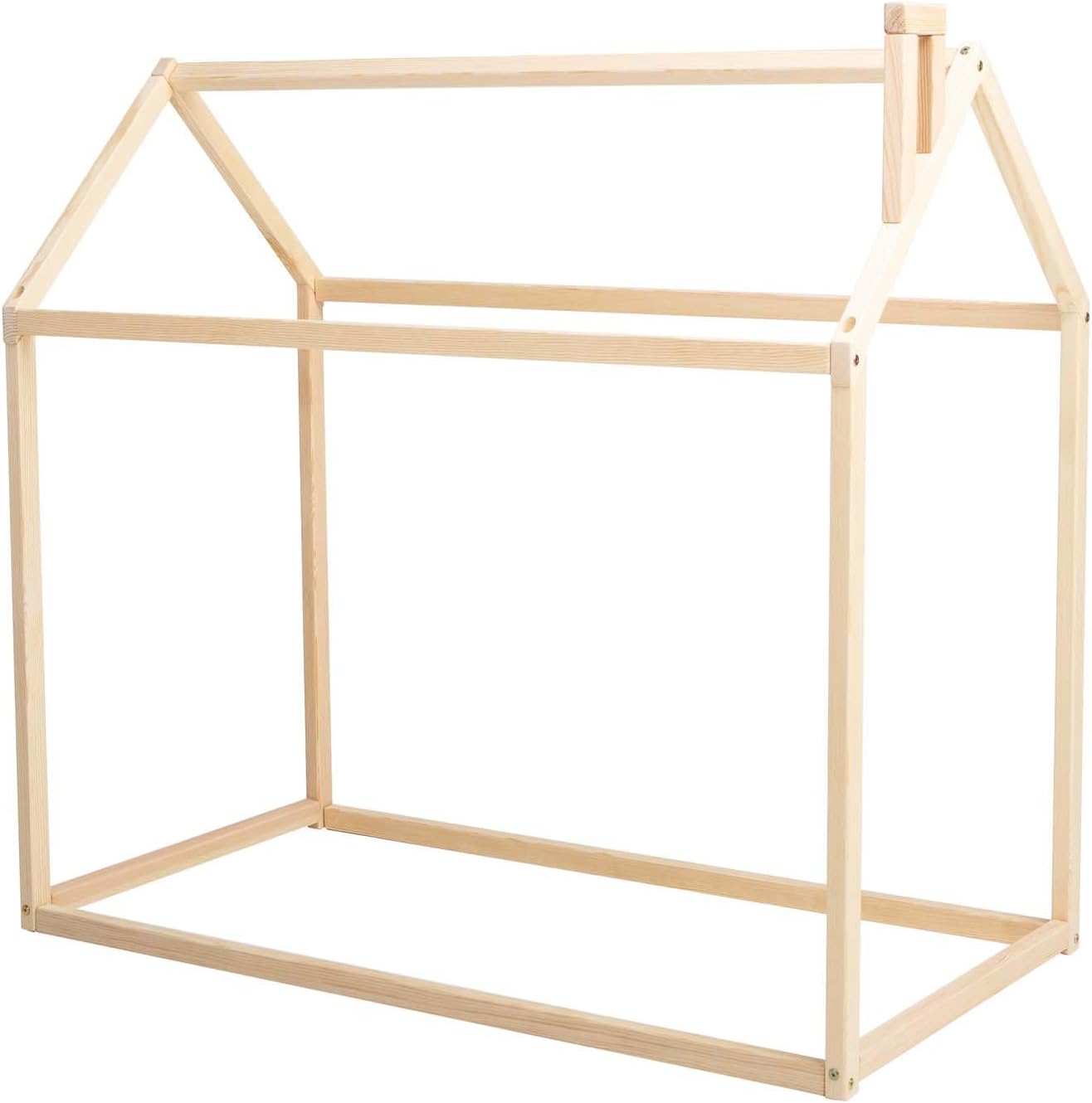 Bed Frame in the Shape of a House