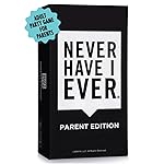 Never Have I Ever Card Game - Parent Edition, Fun and Engaging Adult Party Games for Game Night, Date Night, or Vacation, Includes Hilarious and Relateable Prompts for Couples with Kids, Ages 17+