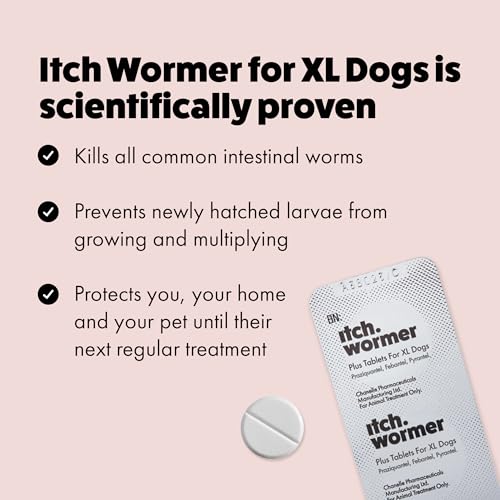 Itch - X-Large Dog Flea & Tick Treatment and Wormer Bundle for Dogs - Dogs Over 40kg - 3 Flea Pipettes and Itch Wormer-2 Tablets - Image 6