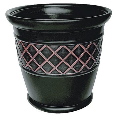SUNCAST 1606N4 Planter, 16", Blue