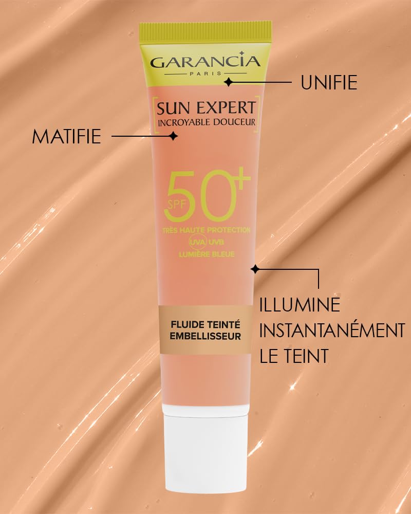 Garancia - NOUVEAU Fluide Teinté Embellisseur SPF50+ - Anti-âge & anti-taches
