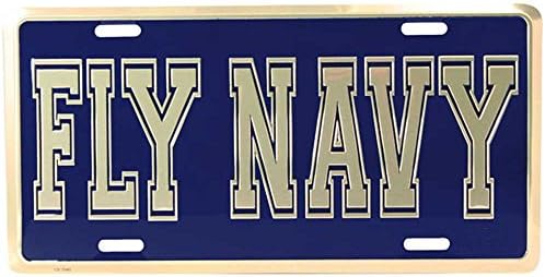 Fly Navy License Plate image 2