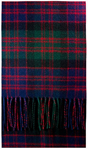 Écharpe laine d'agneau MacDonald Clan Tartan I LUV LTD accessoire luxe