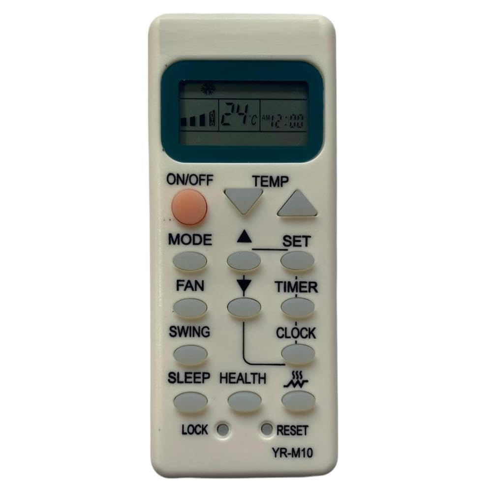 Air Conditioner Remote Compatible for Hyundai AC Split/Window AC39 (Exactly Same Remote Will Only Work)-picture-23